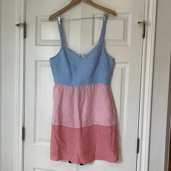 Cynthia Rowley | Dresses | Cynthia Rowley Size Large 0 Linen Block Sun Dress Pinks And Blue Pockets | Poshmark Cynthia Rowley | Dresses | Cynthia Rowley Size Large 0 Linen Block Sun Dress Pinks And Blue Pockets | Poshmark